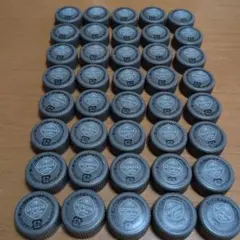GEORGIA グレー ペットボトルキャップ 40個セット