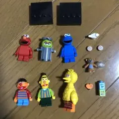 レゴ互換 セサミストリート フィギュアセット