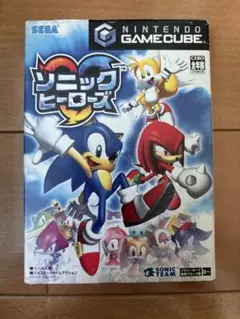 起動確認済み ソニックヒーローズ ゲームキューブ　ソフト