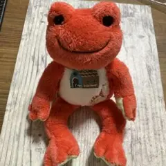 かえるのピクルス ぬいぐるみ ビーンドール アイムホーム レッド 赤 1994