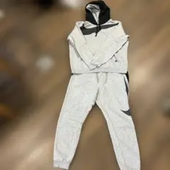 NIKE フーディXXLとスウェットパンツ XL グレー/ブラック