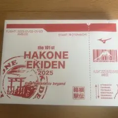 箱根駅伝 2025 ロゴ入りタオル　箱入り