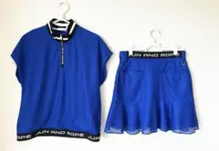 JUN & ROPE ジュンアンドロペセットアップブルーMサイズインナーパンツ付