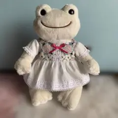 かえるのピクルス服　ビンドール 紫陽花柄の半袖ワンピース　Ｂ
