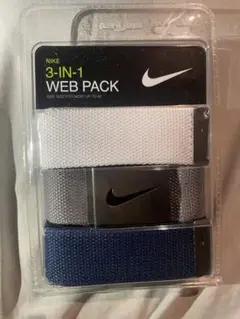 NIKE ナイキ 3-IN-1 ウェブベルト サイズ調節可能 新品未使用