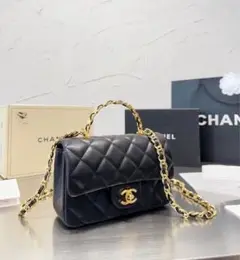 ☆セール シャネル 正規品 ノベルティ ポーチ ショルダーチェーン 専用