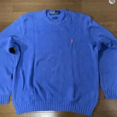Polo by Ralph Lauren コットンニット ブルー系
