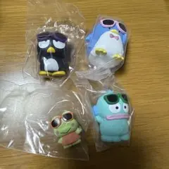 はぴだんぶい グラサン ばちばちフィギュア 4種