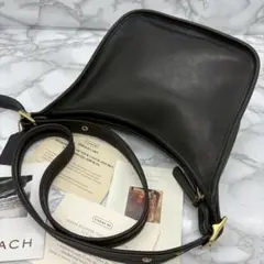 極美品✨vintage coach old BLACK マシューヒーリー