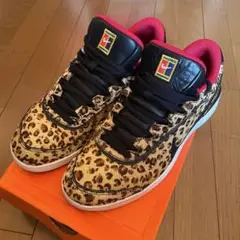 【タイムセール】NIKE レオパード柄スニーカー FEAR LESS