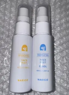 nakico ナキコ フェイスミストクール 制汗ミスト 顔汗 2本セット