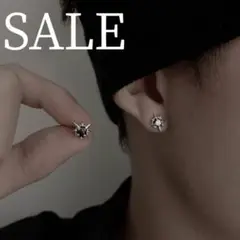 ✨現品限り✨セール✨新品✨ピアス 星 スター バイカラー ロック ストリート