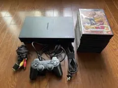 PS2本体u0026ケーブル コントローラー+ソフト10本セットまとめ売り!