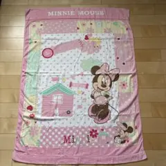 ディズニー　ミニー　タオルケット　キッズ　お昼寝ケット