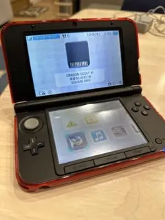 ニンテンドー3DS LL レッド×ブラック 本体 ソフト4本付き