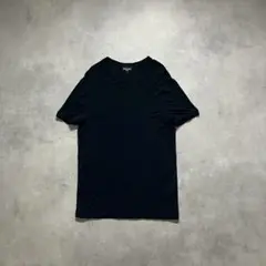 GIORGIO ARMANI ダークネイビー カットソー Tシャツ tee