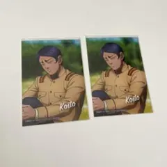 ゴールデンカムイ ジャンプフェスタ 鯉登 ブロマイド