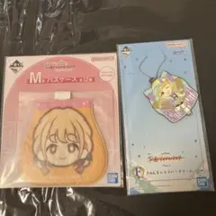 学園アイドルマスター 一番くじパスケース ラバーチャーム　藤田ことね　セット