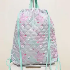 新品 定価1,738円 キルト ナップサック バッグ キッズ