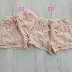 *新品☆プティマインレースショートパンツ*