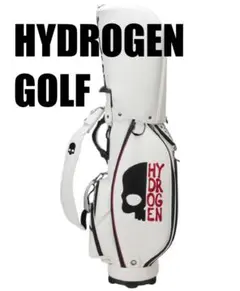 HYDROGEN ハイドロゲン　キャディバッグ　ヘッドカバー、パターカバー付き HYDROGEN ハイドロゲン キャディバッグ ヘッドカバー、パター
