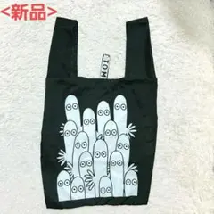 新品 ムーミン ニョロニョロ エコバッグ MOTTERU マルシェ 折りたたみ