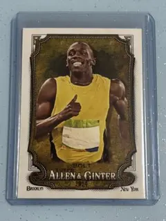 Usain Bolt ウサイン・ボルト　サイン入りブランドカード（ハガキ大） ウサイン・ボルト直筆サイン入り2Lサイズ写真…オリンピック金