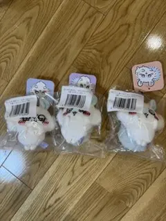 ちいかわモモンガだらけくじ　マスコット3個セット