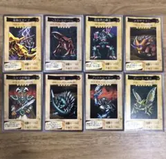 遊戯王 バンダイ版 カードダス 竜騎士ガイア　トレーディングカード 8枚セット