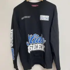 極美品★HIDE AND SEEK/HS Sweat★GRY/XL★スウェット HIDE AND SEEK - 【ラスト1点】H&S Sweat Shirt (BLACK