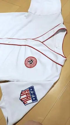 ベースボールシャツ　L　プリティリーグ