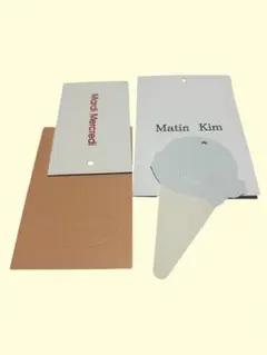 韓国　Matin Kim  sinoon mardi  など商品タグ 4点セット