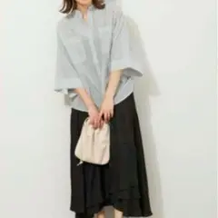 JOURNALSTANDARDrelumeコットンボイルバンドカラーシャツ