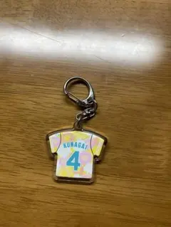 阪神タイガース熊谷選手 ユニフォームキーホルダー