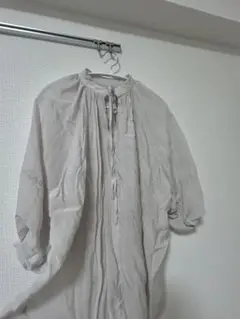 ルーズフィット グレーシャツ