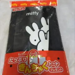ミッフィー　たっぷりきんちゃくトート　フジパン2012秋のキャンペーン