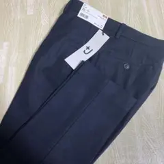 UNIQLO+J ウールブレンドスリムパンツ（フランネル）ネイビー