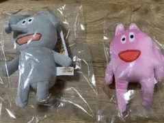 やさしさパークタウン　リスくん　パオくん　むにゅぐるみ