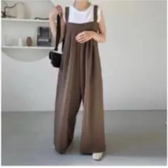 willfully オールインワン サロペット ワイドパンツ