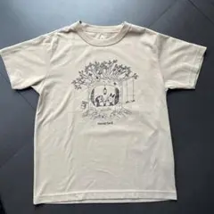 mont-bell Tシャツ 150 ベージュ イラスト
