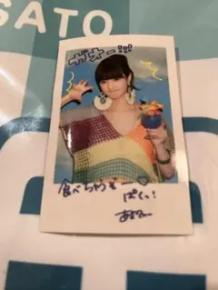 乃木坂46 吉田綾乃クリスティーNOGI CAFE ポラロイド風ステッカー