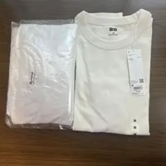 UNIQLO クルーネックT 1枚とChampion T2枚M 白の計3枚セット
