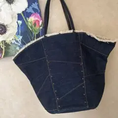 ♡おしゃれバッグ♡デニムトートバッグ バケツ型