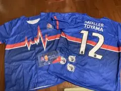 カターレ富山　応援セット ベースボールシャツ