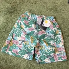 新品タグ付き　サーフパンツ 110cm 動物柄 UVカット　水陸両用