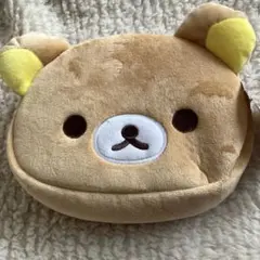 新品　リラックマ　ダイカットフェイスポーチ　ポーチ　サンエックス　アベイル