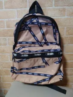 レスポートサック LeSportsac リボン ロゴテープ 金 希少 レア