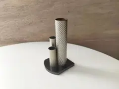 モダンデザイン 洒落た3連筒の容器、古道具、ミッドセンチュリー 古物、雑貨