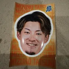 (即購入OK)水野達稀　ステッカー