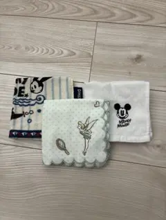 ディズニー　ハンカチ　3枚セット